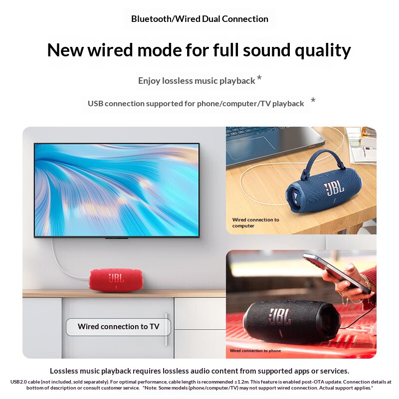 JBL CHARGE6 Water wading Scene - Anker Speaker Soundcore Boom 2 评论和价格